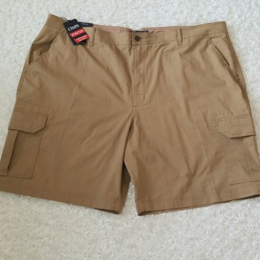 Men's Ralph Lauren Chaps Cargo Big And Tall Cotton Breathable Golden Brown